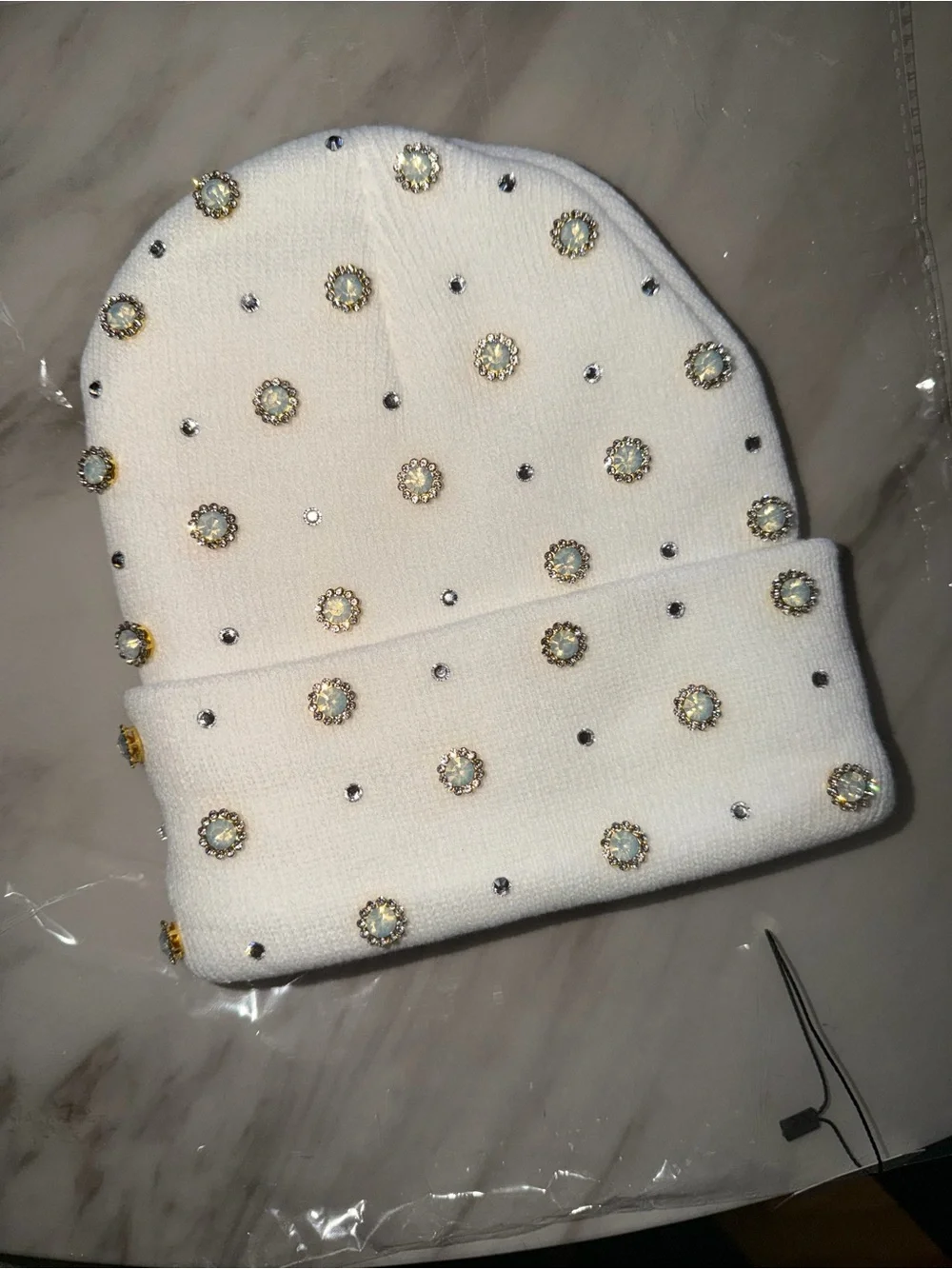 “Opal Rain” Beanie